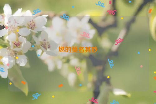 燃的莫名其妙