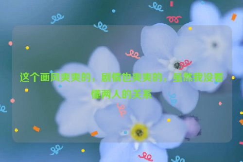 这个画风爽爽的，剧情也爽爽的，虽然我没看懂两人的关系